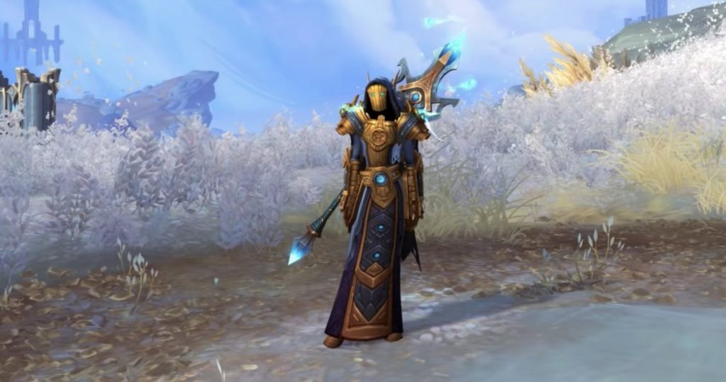 vestments of the eternal traveler transmog set quest