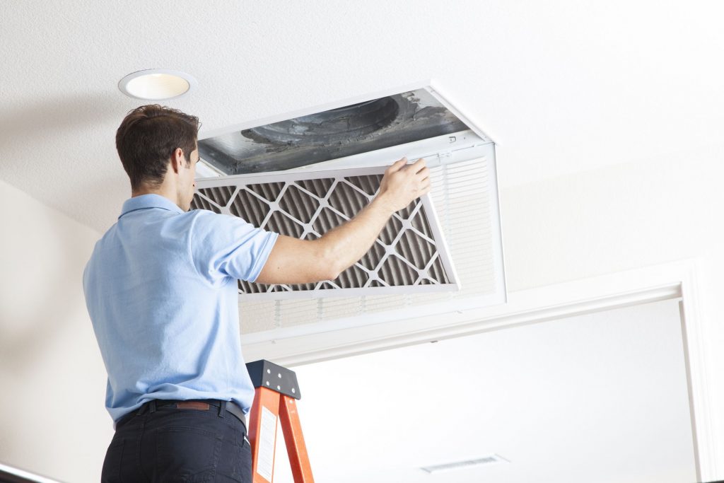HVAC air filter