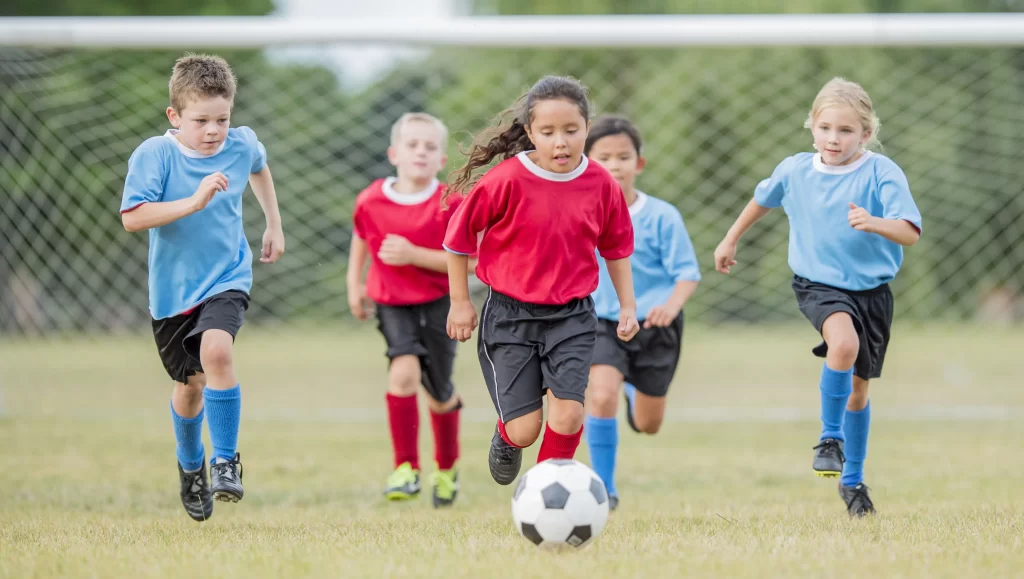 Kids Started In Soccer