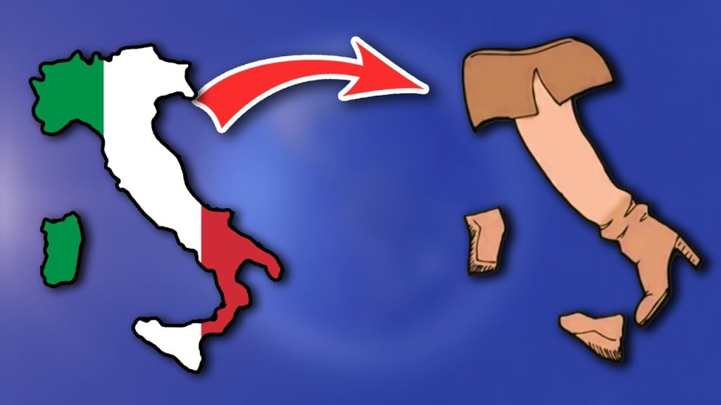 Italy is shaped like a boot