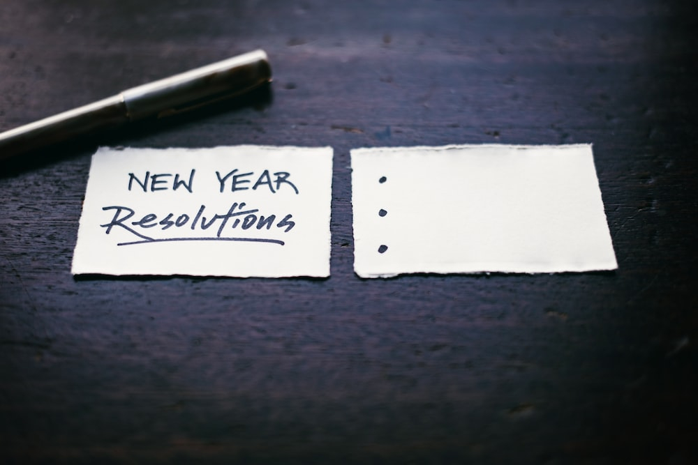 New Year Resolution