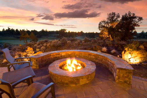 gas fire pit
