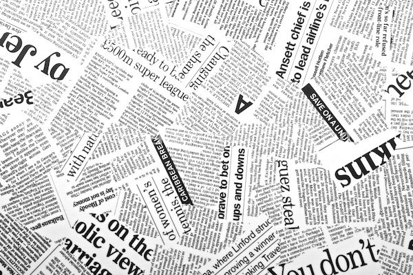 Newspaper Print in Our Private and Professional
