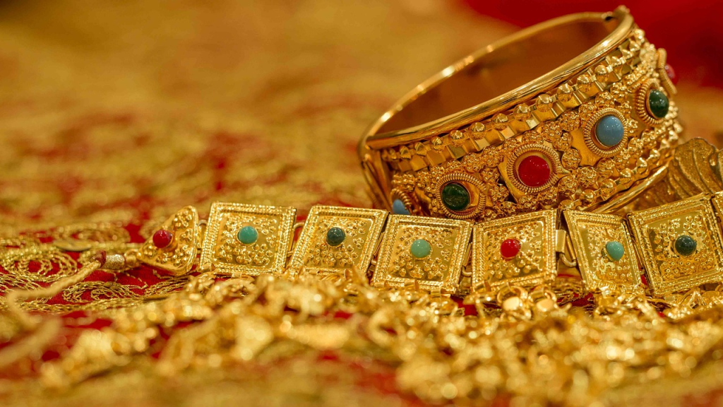 Wearing Gold Jewelry