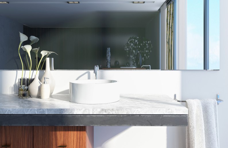 Adding Reeded Vanity to Your Bathroom