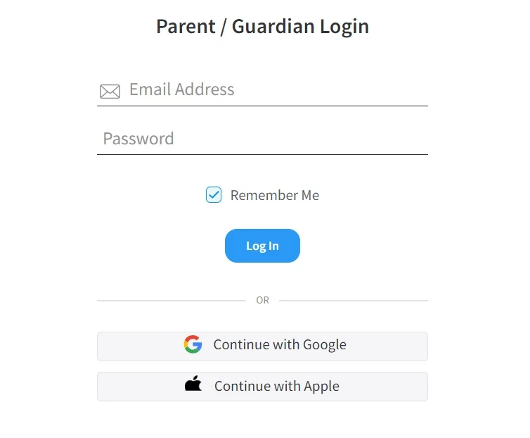 Colegia Login _ Parent_Guardian Login