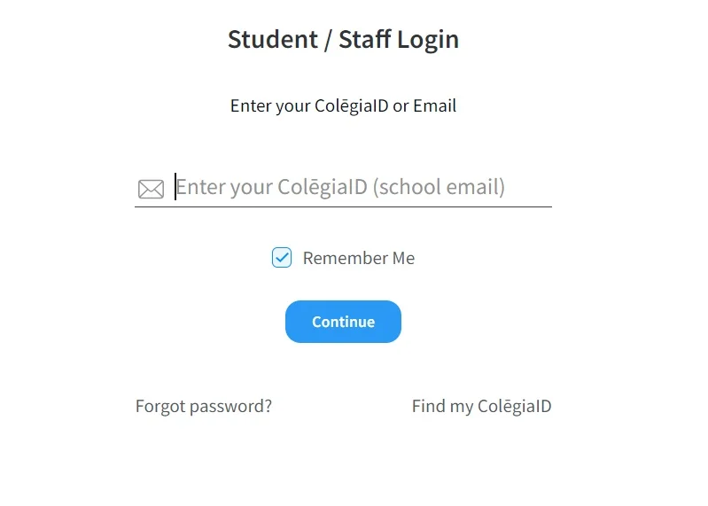 Colegia Login