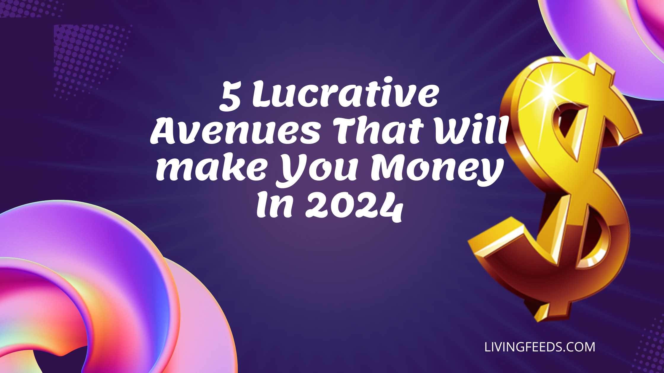 Work From Home - 5 Ways That Will make You Money In 2024