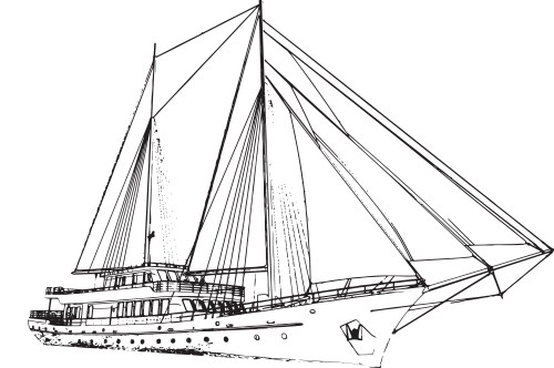A Closer Look at the Magnificent Corsario Sailing Yacht